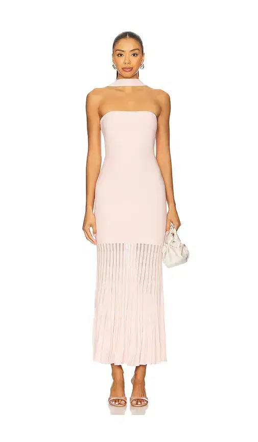 Lovers and Friends Kelly Pleated Knit Dress