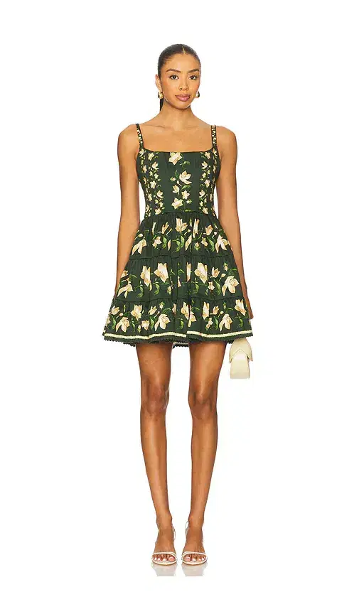 Agua by Agua Bendita Granadilla Orquidea Dress