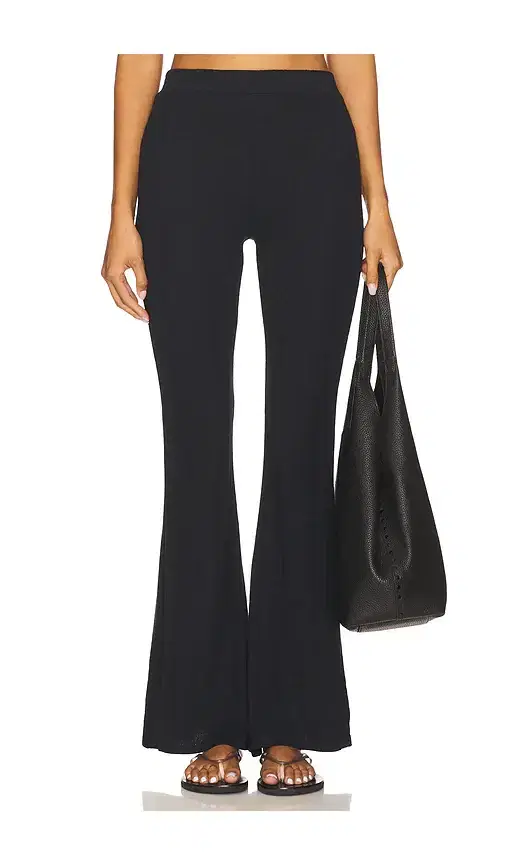 Pointelle Flare Pant