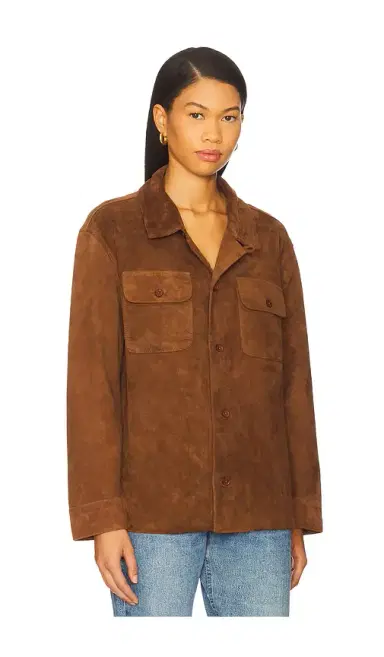 Found Suede Camp Shirt | Thumbnail 2
