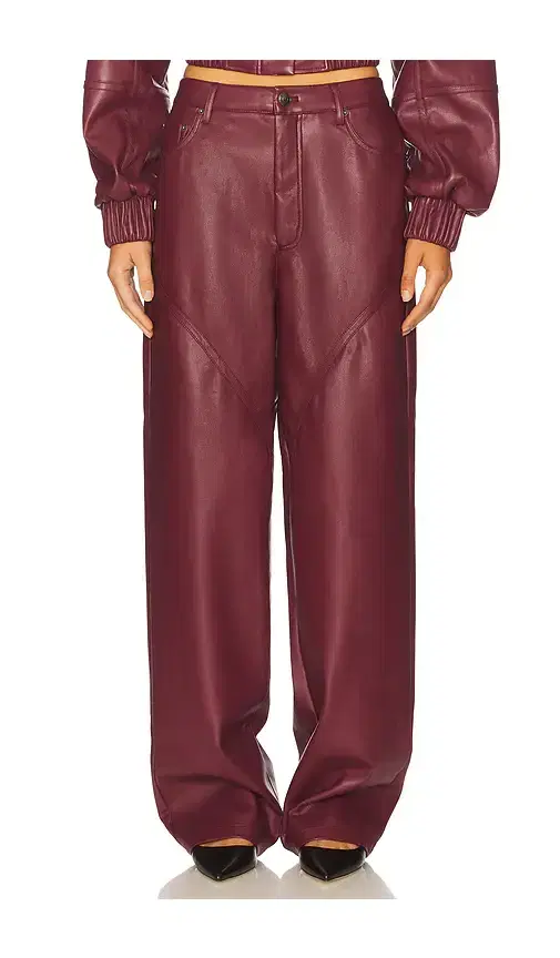 ROTATE Mid Waisted Piping Pant