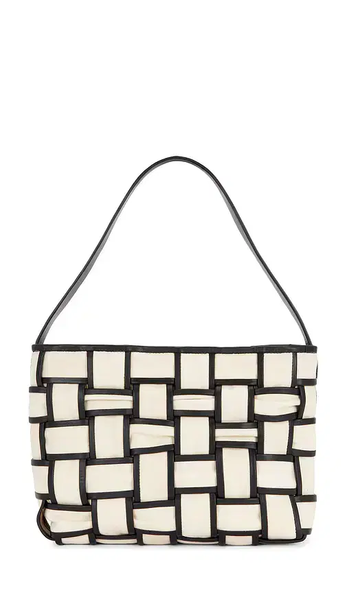 St. Agni Border Woven Mini Tote