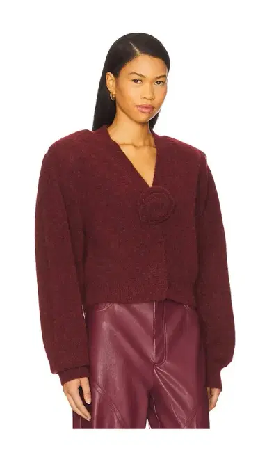 ROTATE Knit Puffsleeve Cardigan | Thumbnail 2 ROTATE Knit Puffsleeve Cardigan | Thumbnail 2