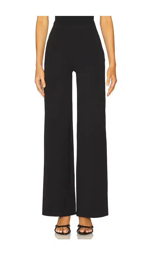 Neoprene Wide Leg Pant
