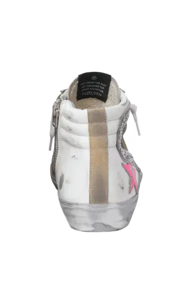 Golden Goose Slide Camo Suede and Leather Sneakers | Thumbnail 3 Golden Goose Slide Camo Suede and Leather Sneakers | Thumbnail 3
