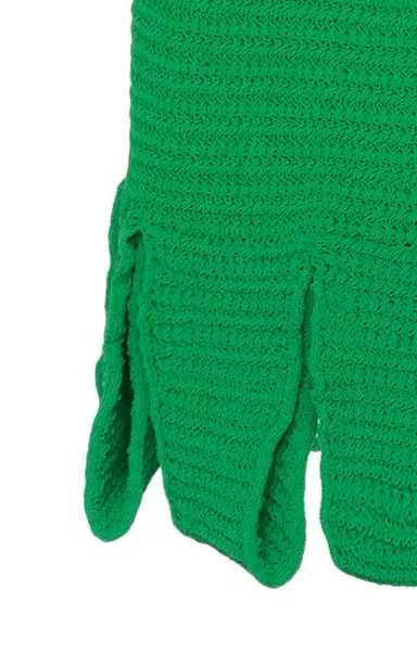 Bottega Veneta Carwash-Hem Cotton-Blend Mesh Mini Dress | Thumbnail 4 Bottega Veneta Carwash-Hem Cotton-Blend Mesh Mini Dress | Thumbnail 4