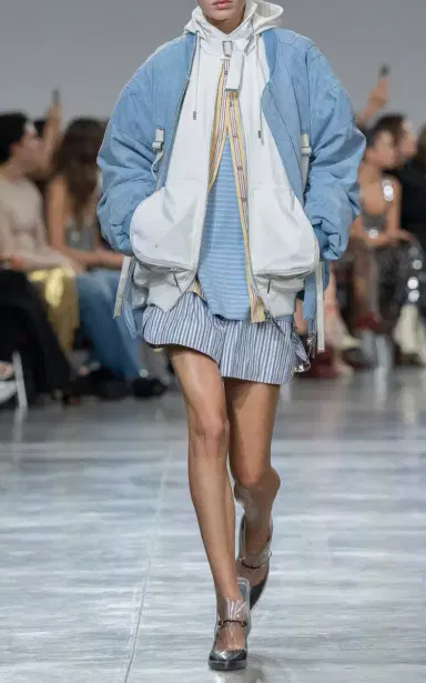 Rabanne Striped Side-Slit Shorts | Thumbnail 5