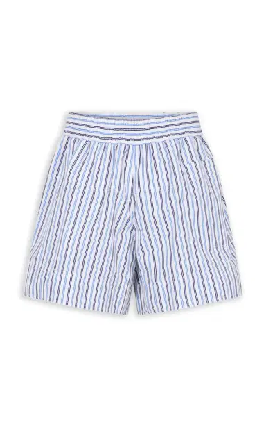 Rabanne Striped Side-Slit Shorts | Thumbnail 6