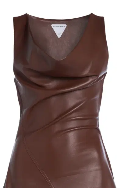 Bottega Veneta Asymmetric Leather Dress | Thumbnail 5 Bottega Veneta Asymmetric Leather Dress | Thumbnail 5