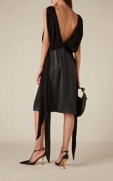 Bottega Veneta Silk Twill Dress | Thumbnail 5 Bottega Veneta Silk Twill Dress | Thumbnail 5