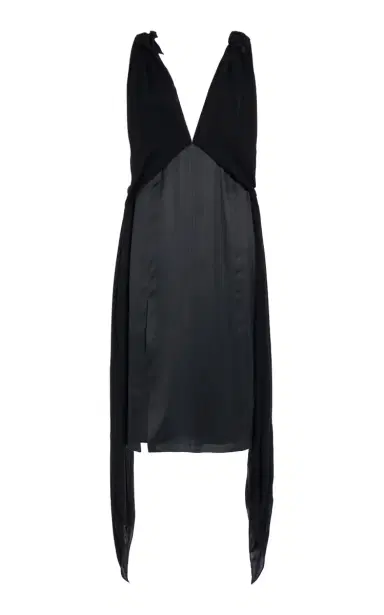 Bottega Veneta Silk Twill Dress | Thumbnail 8 Bottega Veneta Silk Twill Dress | Thumbnail 8