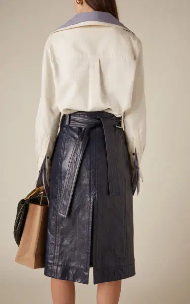Bottega Veneta Knotted Cotton Shirt | Thumbnail 4 Bottega Veneta Knotted Cotton Shirt | Thumbnail 4