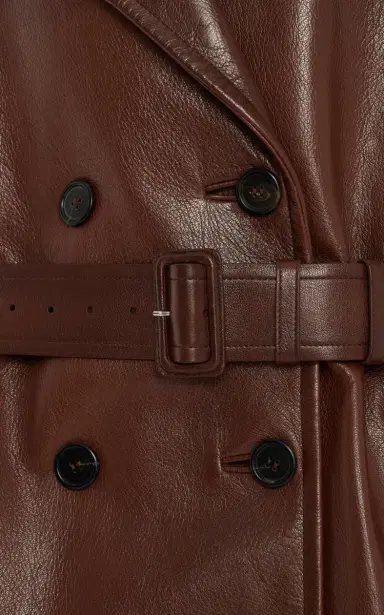 Prada Double-Breasted Leather Jacket | Thumbnail 7 Prada Double-Breasted Leather Jacket | Thumbnail 7