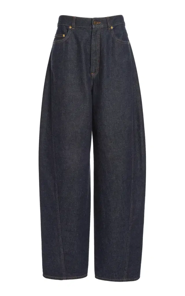 Cocoon High-Rise Wide Leg Jeans