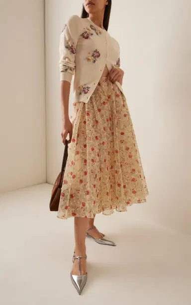 Prada Poppy Nylonette Skirt | Thumbnail 2