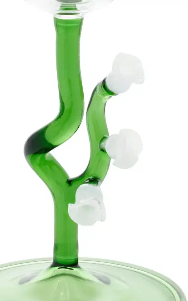 Moda Domus Lily of the Valley Fluted Champagne Glass | Thumbnail 2 Moda Domus Lily of the Valley Fluted Champagne Glass | Thumbnail 2