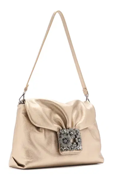 Roger Vivier Efflorescence Laminated Leather Evening Bag | Thumbnail 4 Roger Vivier Efflorescence Laminated Leather Evening Bag | Thumbnail 4