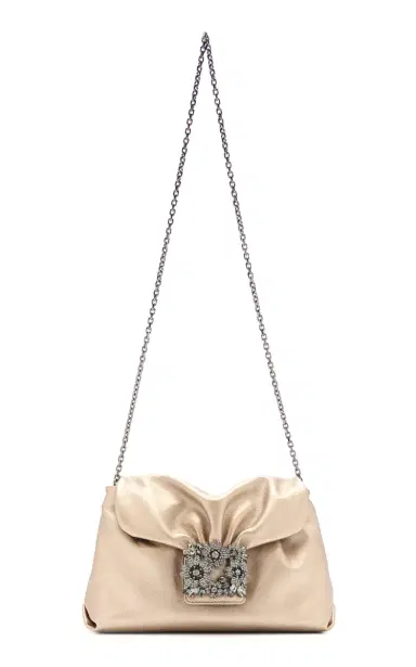 Roger Vivier Efflorescence Laminated Leather Evening Bag | Thumbnail 6 Roger Vivier Efflorescence Laminated Leather Evening Bag | Thumbnail 6