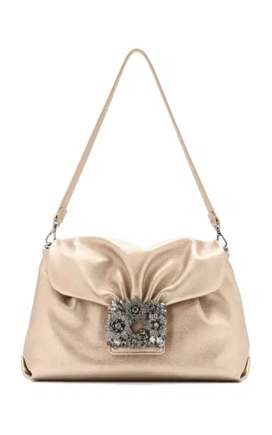 Roger Vivier Efflorescence Laminated Leather Evening Bag | Thumbnail 8 Roger Vivier Efflorescence Laminated Leather Evening Bag | Thumbnail 8