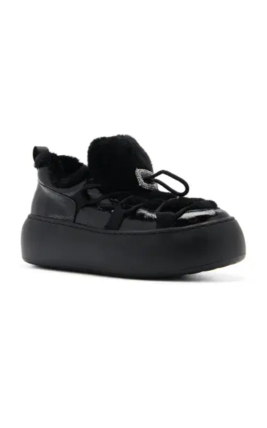 Roger Vivier Viv Up Shearling Snow Boots | Thumbnail 4