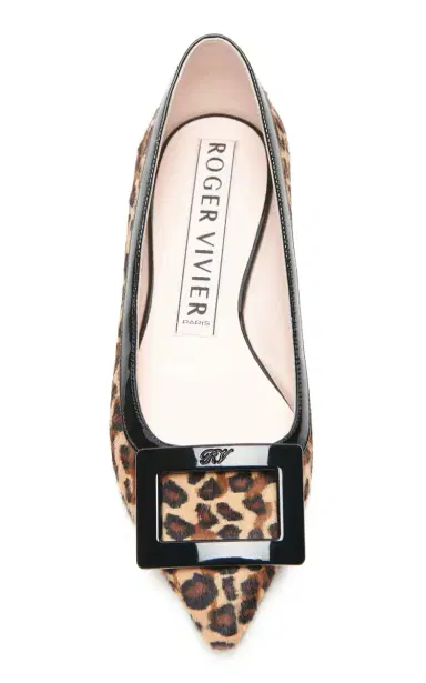 Roger Vivier Gommettine Ponyhair Ballet Flats | Thumbnail 3