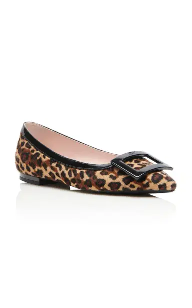 Roger Vivier Gommettine Ponyhair Ballet Flats | Thumbnail 4