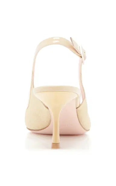 Roger Vivier Viv In The City Leather Slingback Pumps | Thumbnail 5