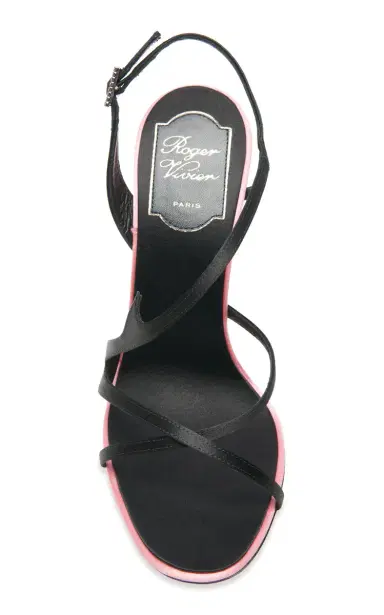 Roger Vivier Epine Satin Sandals | Thumbnail 3 Roger Vivier Epine Satin Sandals | Thumbnail 3