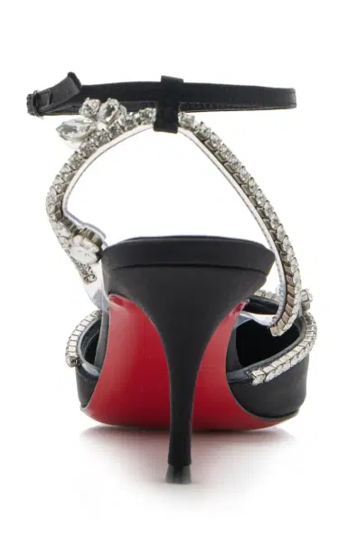 Christian Louboutin Marykate Queen 70mm Crystal-Embellished Crepe Satin Pumps | Thumbnail 6 Christian Louboutin Marykate Queen 70mm Crystal-Embellished Crepe Satin Pumps | Thumbnail 6