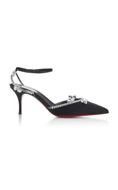 Christian Louboutin Marykate Queen 70mm Crystal-Embellished Crepe Satin Pumps | Thumbnail 7 Christian Louboutin Marykate Queen 70mm Crystal-Embellished Crepe Satin Pumps | Thumbnail 7
