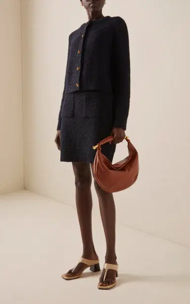 Bottega Veneta Boucle-Knit Wool-Blend Mini Skirt | Thumbnail 2 Bottega Veneta Boucle-Knit Wool-Blend Mini Skirt | Thumbnail 2