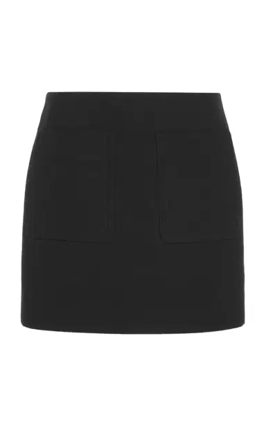 Bottega Veneta Double-Cotton Mini Skirt | Thumbnail 1 Bottega Veneta Double-Cotton Mini Skirt | Thumbnail 1