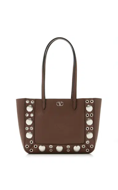 Valentino Garavani Nellcote Mini Studded Leather Tote Bag | Thumbnail 6