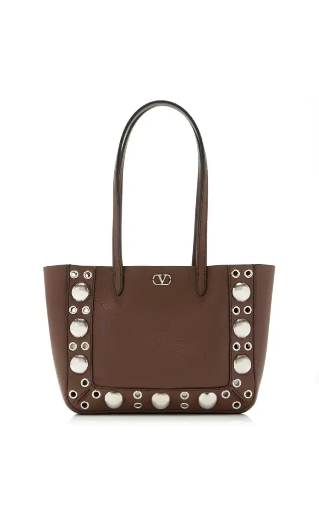 Nellcote Mini Studded Leather Tote Bag