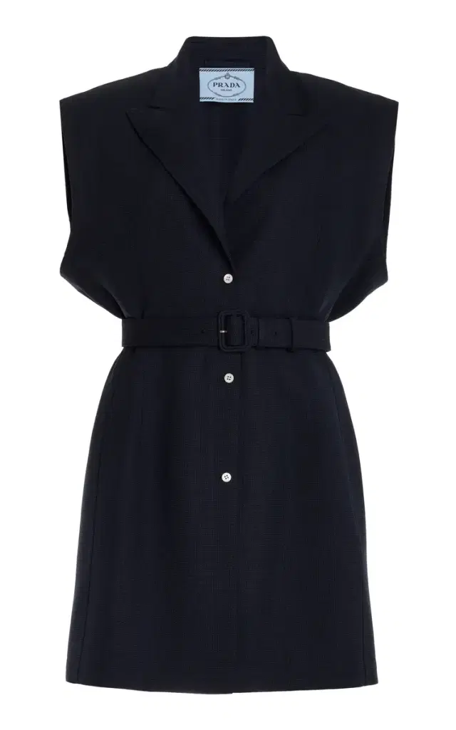 Wool Mini Blazer Dress