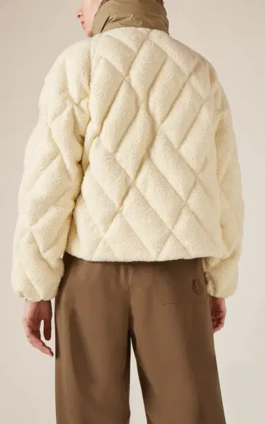 Moncler Jonquille Sherpa Jacket | Thumbnail 4