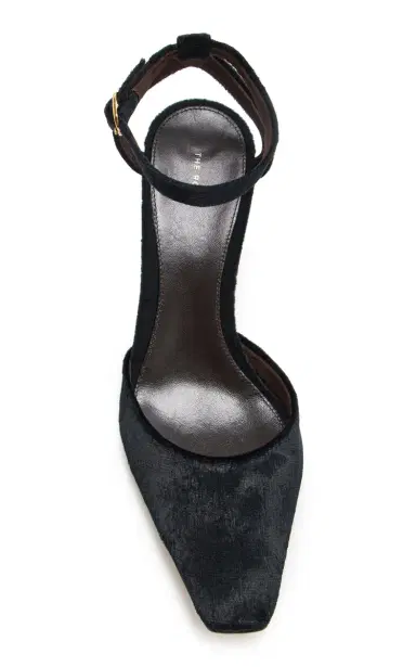 The Row Carla Velvet Pumps | Thumbnail 4