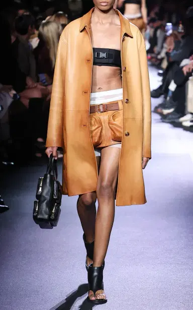Miu Miu Leather Mini Skirt | Thumbnail 5 Miu Miu Leather Mini Skirt | Thumbnail 5
