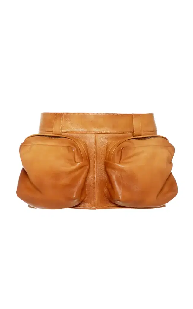 Leather Mini Skirt