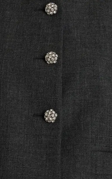 Prada Feather-Embellished Wool Jacket | Thumbnail 5