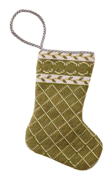 Bauble Stockings Set-Of-two Garden Lattice Bauble Stocking | Thumbnail 4 Bauble Stockings Set-Of-two Garden Lattice Bauble Stocking | Thumbnail 4