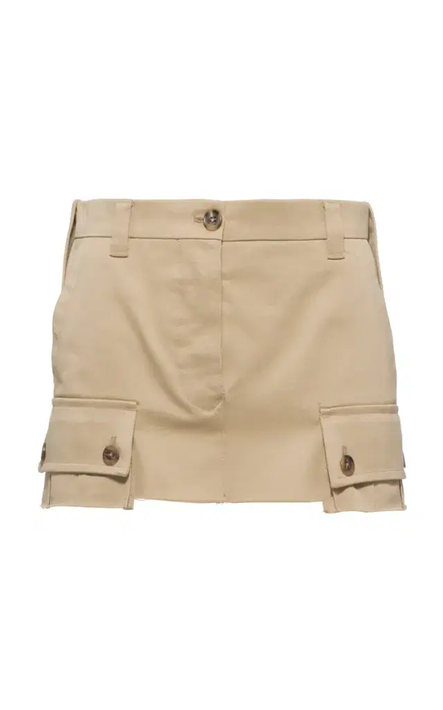 Miu Miu Chino Mini Skirt