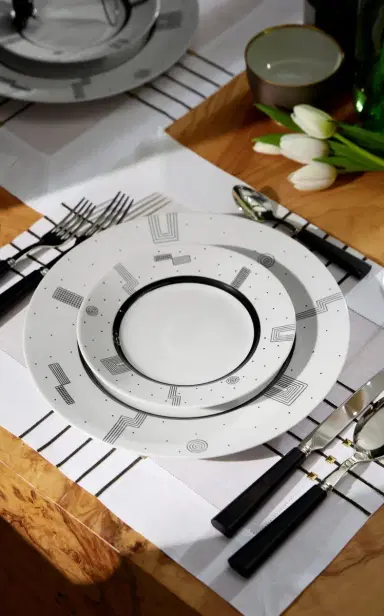 Alain Saint-Joanis Riviera Silver-Plated Ebony Silverware Set - Black | Thumbnail 2
