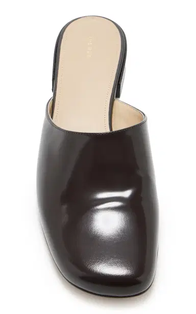 The Row Penelope Leather Mules | Thumbnail 4 The Row Penelope Leather Mules | Thumbnail 4