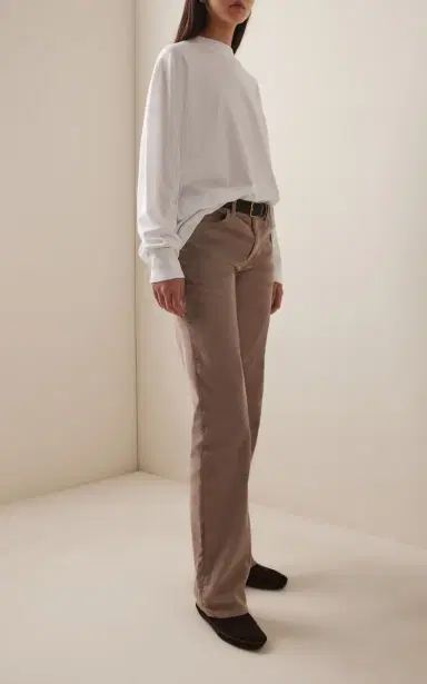 The Row Vasko Suede Flats | Thumbnail 2 The Row Vasko Suede Flats | Thumbnail 2