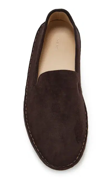 The Row Vasko Suede Flats | Thumbnail 3 The Row Vasko Suede Flats | Thumbnail 3