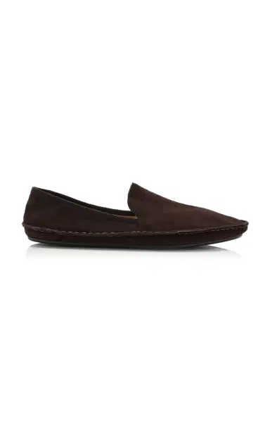 The Row Vasko Suede Flats | Thumbnail 7 The Row Vasko Suede Flats | Thumbnail 7