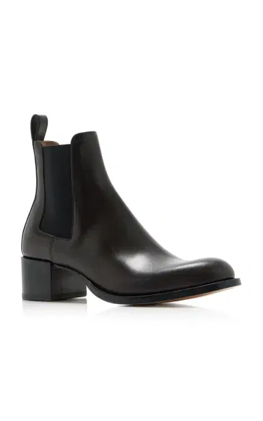 The Row Nobilis Leather Chelsea Boots | Thumbnail 5 The Row Nobilis Leather Chelsea Boots | Thumbnail 5