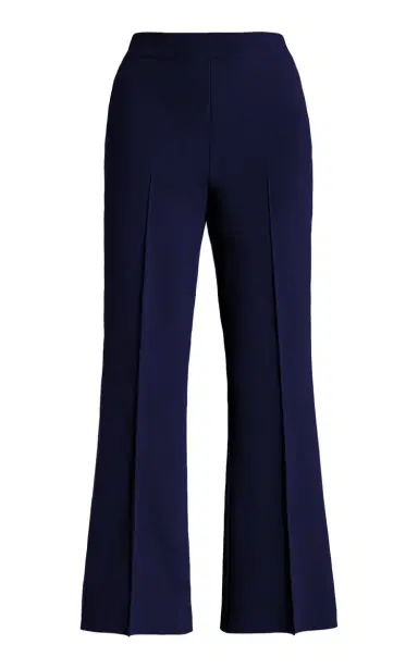 HIGH SPORT Long Kick Flared Stretch-Cotton Knit Pants | Thumbnail 1 HIGH SPORT Long Kick Flared Stretch-Cotton Knit Pants | Thumbnail 1