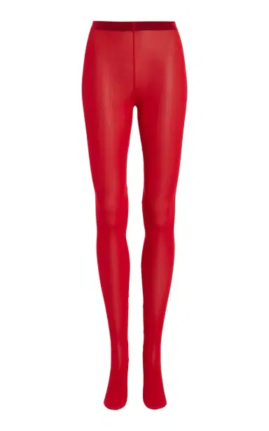 Wardrobe.NYC Sheer Tight - Red | Thumbnail 1